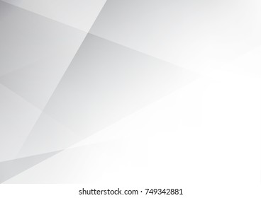Abstract white and gray color technology modern background design vector Illustration