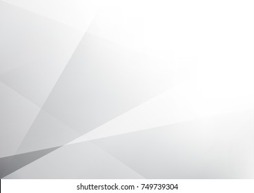 Abstract white and gray color technology modern background design vector Illustration