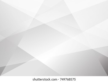 Abstract white and gray color technology modern background design vector Illustration