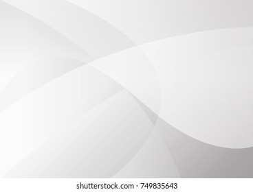Abstract white and gray color technology modern background design vector Illustration