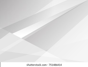 Abstract white and gray color technology modern background design vector Illustration