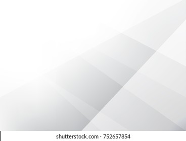Abstract white and gray color technology modern background design vector Illustration