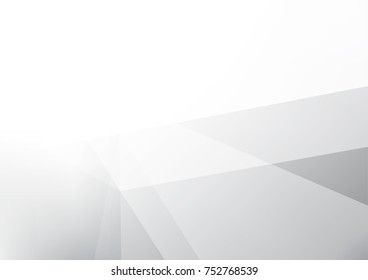 Abstract white and gray color technology modern background design vector Illustration