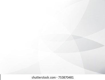 Abstract white and gray color technology modern background design vector Illustration