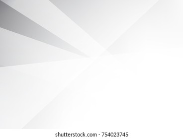 Abstract white and gray color technology modern background design vector Illustration