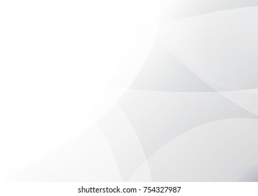 Abstract white and gray color technology modern background design vector Illustration