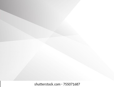 Abstract white and gray color technology modern background design vector Illustration