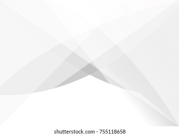 Abstract white and gray color technology modern background design vector Illustration