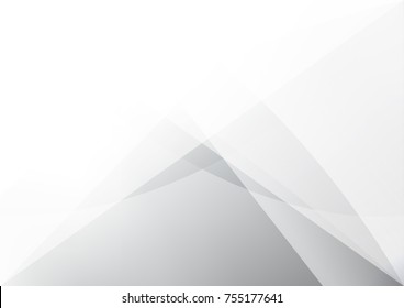 Abstract white and gray color technology modern background design vector Illustration