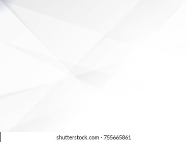 Abstract white and gray color technology modern background design vector Illustration