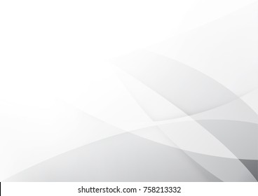 Tecnología de color gris y blanco diseño de fondo moderno vectorial Ilustración