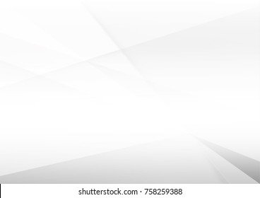 Abstract white and gray color technology modern background design vector Illustration