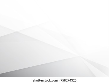 Abstract white and gray color technology modern background design vector Illustration