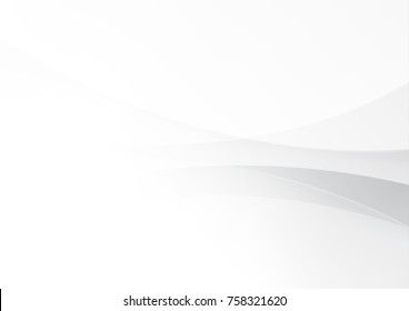 Abstract white and gray color technology modern background design vector Illustration