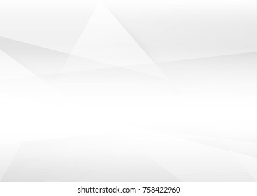 Abstract white and gray color technology modern background design vector Illustration