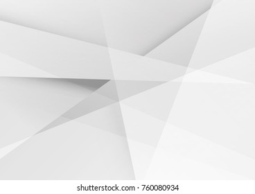 Abstract white and gray color technology modern background design vector Illustration