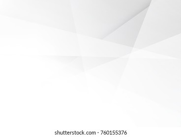 Abstract white and gray color technology modern background design vector Illustration