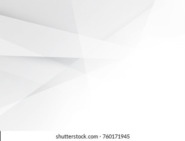Abstract white and gray color technology modern background design vector Illustration