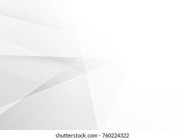 Abstract white and gray color technology modern background design vector Illustration
