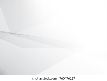 Abstract white and gray color technology modern background design vector Illustration