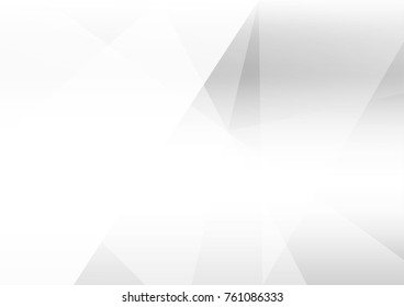 Abstract white and gray color technology modern background design vector Illustration