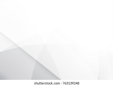 Abstract white and gray color technology modern background design vector Illustration