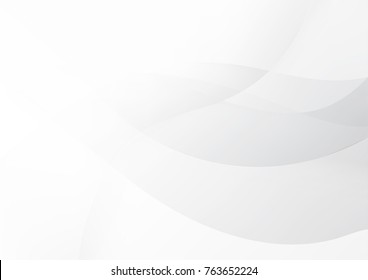 Abstract white and gray color technology modern background design vector Illustration