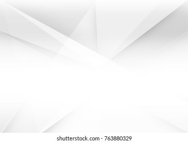 Abstract white and gray color technology modern background design vector Illustration