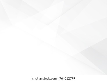 Abstract white and gray color technology modern background design vector Illustration