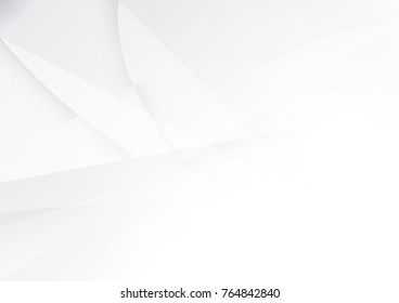 Abstract white and gray color technology modern background design vector Illustration