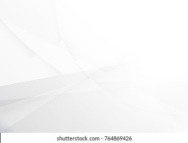 Abstract white and gray color technology modern background design vector Illustration
