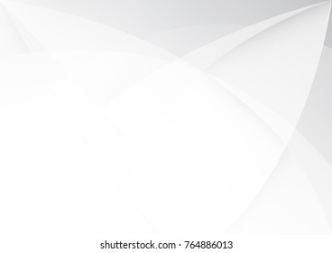 Abstract white and gray color technology modern background design vector Illustration