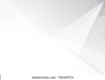 Abstract white and gray color technology modern background design vector Illustration