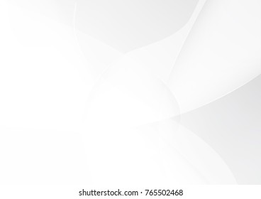 Abstract white and gray color technology modern background design vector Illustration