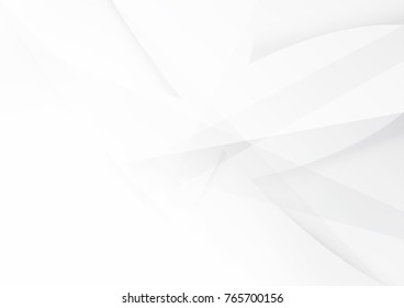 Abstract white and gray color technology modern background design vector Illustration