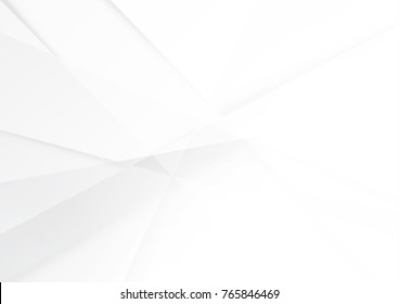 Abstract white and gray color technology modern background design vector Illustration