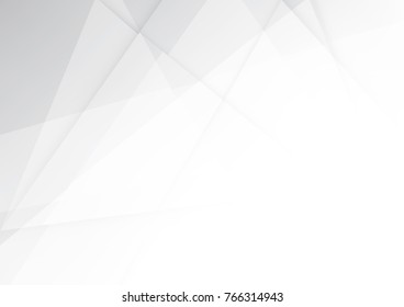 Abstract white and gray color technology modern background design vector Illustration