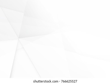 Abstract white and gray color technology modern background design vector Illustration