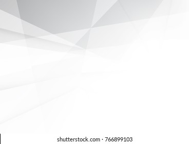 Abstract white and gray color technology modern background design vector Illustration