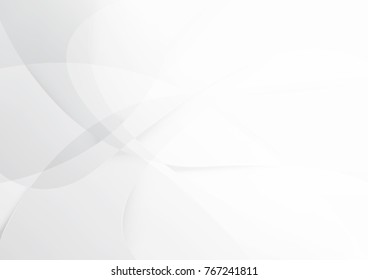 Abstract white and gray color technology modern background design vector Illustration