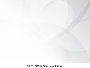 Abstract white and gray color technology modern background design vector Illustration