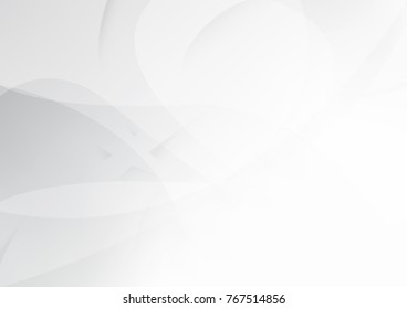 Abstract white and gray color technology modern background design vector Illustration