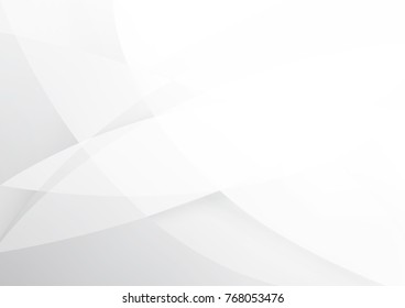Abstract white and gray color technology modern background design vector Illustration