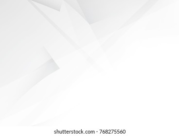 Abstract white and gray color technology modern background design vector Illustration