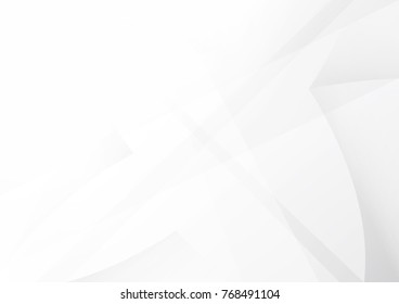 Abstract white and gray color technology modern background design vector Illustration