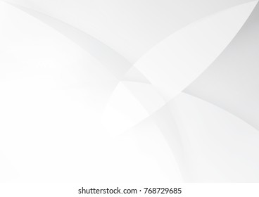 Abstract white and gray color technology modern background design vector Illustration