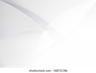 Abstract white and gray color technology modern background design vector Illustration