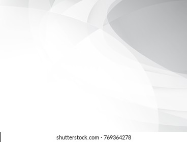 Abstract white and gray color technology modern background design vector Illustration