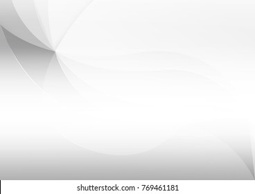 Abstract white and gray color technology modern background design vector Illustration