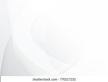 Abstract white and gray color technology modern background design vector Illustration